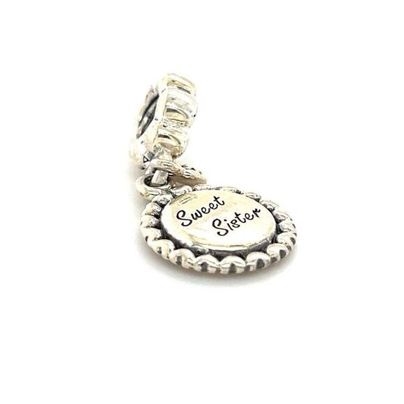 Pandora Sweet Sister Dangle Charm - Picture 2 of 4